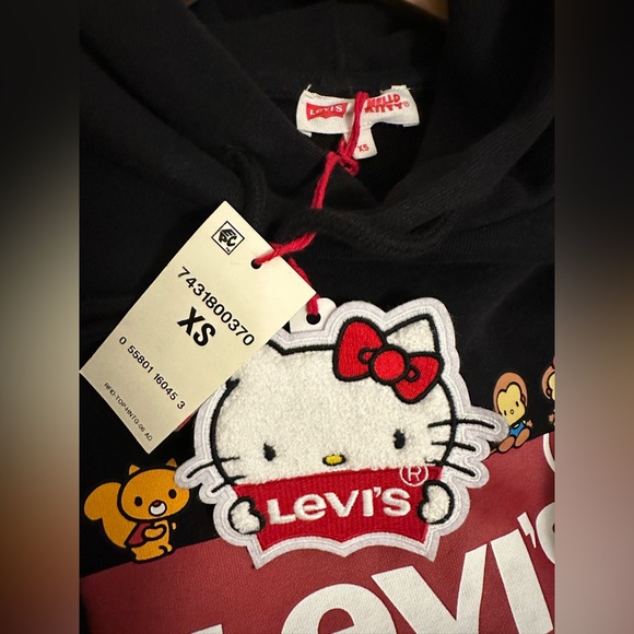 Levi's x Hello Kitty Unbasic Hoodie Size XS - Picture 7 of 8
